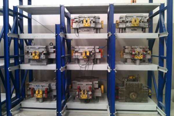 Mold rack manufacturer in Pune for heavy-duty mold storage